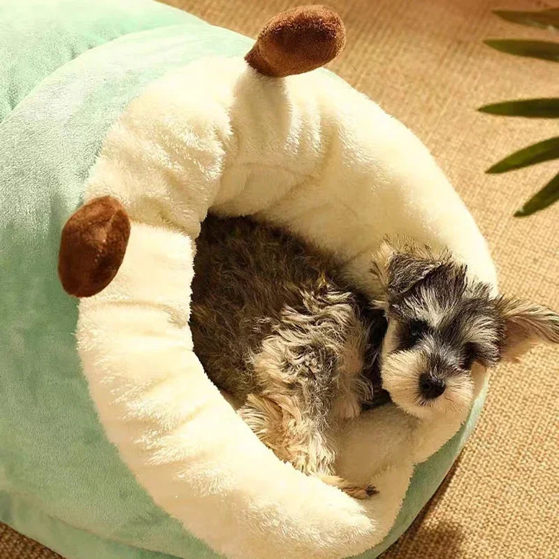 Housse amovible du panier en peluche
